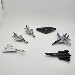 Vintage LGTI Micro Machines Lot Military Aircraft Jets Planes Bomber